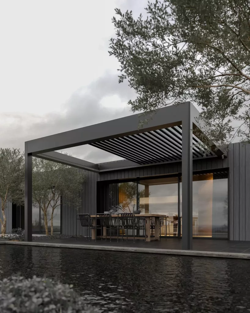 Hatipoğlu Alüminyum bioklimatik pergola (5)