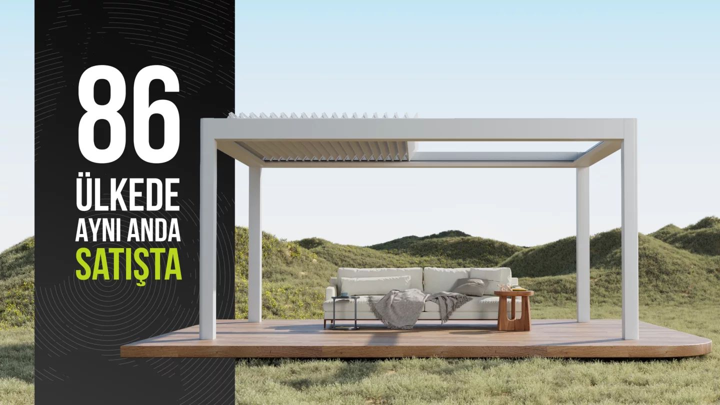 Hatipoğlu Alüminyum bioklimatik pergola (8)